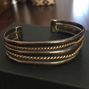 Mexico Sterling Silver Cuff Bracelet